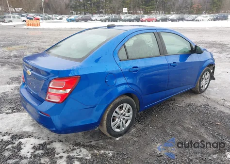2019 Chevrolet Sonic Ls Auto z USA, uszkodzony, nr VIN 1G1JB5SBXK4135548